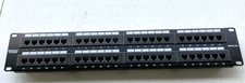 Trendnet TC-P48C5E 48-Port Up to Cat5E Rj45 2U Rackmount Patch Panel Unshielded