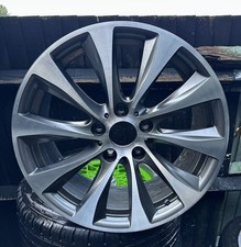 GENUINE BMW 2 SERIES F21 F22 Ferric GREY AND DIAMOND CUT 6769216 18”