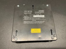 CITIZEN CBM 1000 CD Player  1987  Made in Japan UNTESTED FOR PARTS / REPAIR