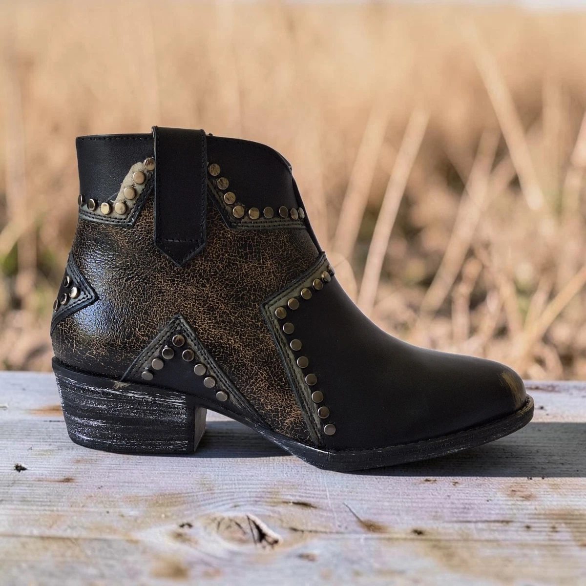 Punk Studded Western Boots for Women for sale | eBay