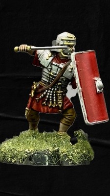 Painted Republican Roman Hearthguard warriors set for SAGA other Wargames