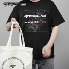 Official FAPO MOTO Adult Black T-Shirt for Men's/Women's L 100% Cotton Soft