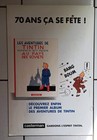PLV BD TINTIN HERGÉ 70 ANS CASTERMAN AU PAYS DES SOVIETS
