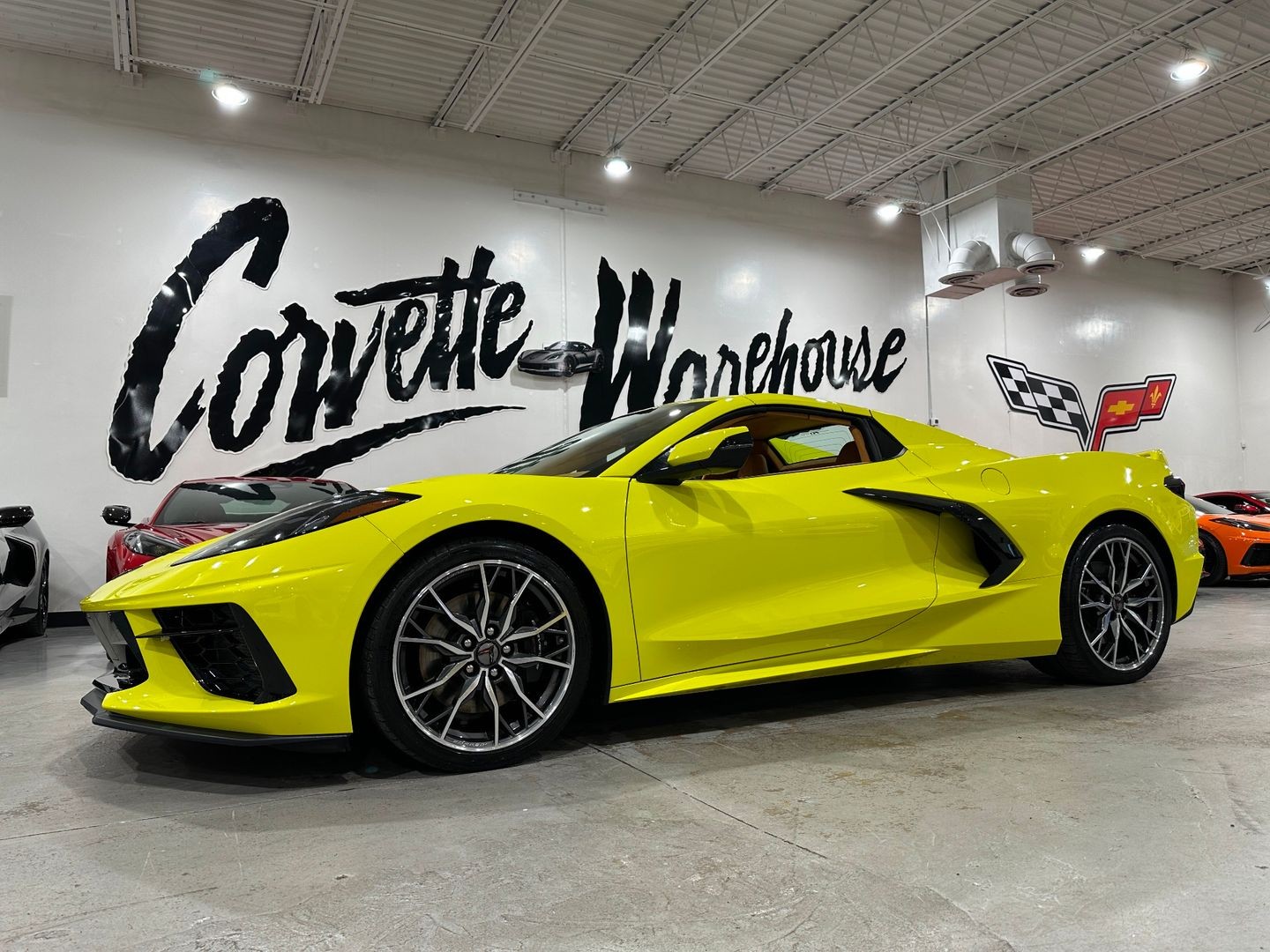 2023 [GD0] Accelerate Yellow Metallic Chevrolet Corvette   | C8 Corvette Photo 6
