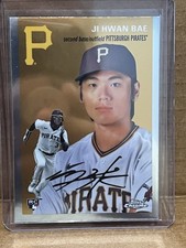2023 Topps Chrome Platinum Anniversary Ji-Hwan Bae RC Rookie #166 Pirates