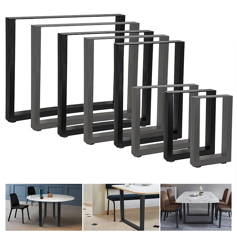 Höhenverstellbares Tischgestell 72-85cm Tischbeine Kreuzgestell Rechteck Edelstahl Silber Für Ausziehtische Von 180-300 Cm Tisch Kreuz