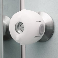 Moonybaby Door Knob Safety Cover for Kids, 4 Pack Babyproof Locks, Child and...