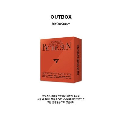 SEVENTEEN 2022 'BE THE SUN' CAPSULE Ver./NFC+Video Pack+Card+Photo