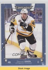 2017-18 Upper Deck Compendium Blue Dominik Simon #199 READ 0cr