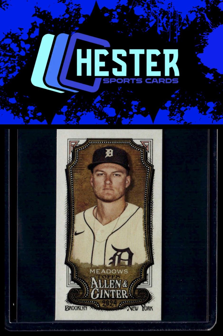 Parker Meadows - 2024 Allen & Ginter Mini RC #146 - Detroit Tigers