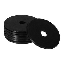8Pcs Rubber Spacers 1-1/4" OD x 1/4" ID x 1/16" Thickness Rubber Washers