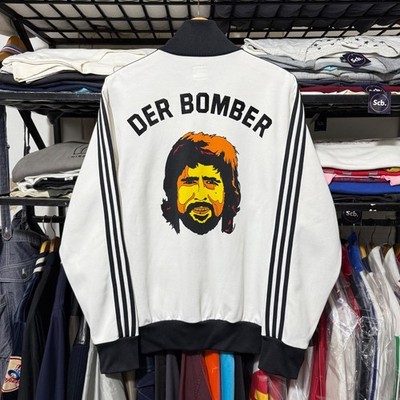  GERMANY DER BOMBER トラックジャケット M Vintage germany gerd muller world cup der bomber track top | eBay