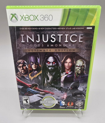 Warner Bros. Injustice Gods Among Us Ultimate Edition Xbox 360 Complete 2013