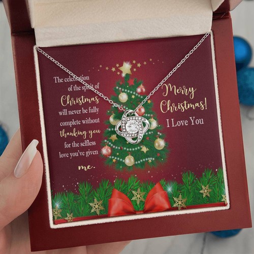 🎀Thoughtful Xmas Gift For Her, Christmas Jewelry with Custom Message For Her! - Picture 12 of 28