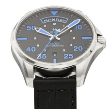 HAMILTON WATCH KAHKI AVIATION H64625731 Automatic Stainless steel Leather Men's 3