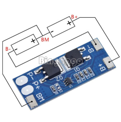 2S 8A 7.4V 8.4V Li-ion LiPo Akku Schutz Platine BMS PCB Protection Board