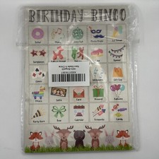 Birthday Bingo Game 24 Players for Birthday Party Games for Supplies