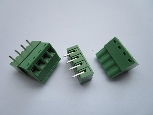 50 pcs 5.08mm Close Angle 4pin Screw Terminal Block Connector Pluggable Type New - Picture 8 of 10
