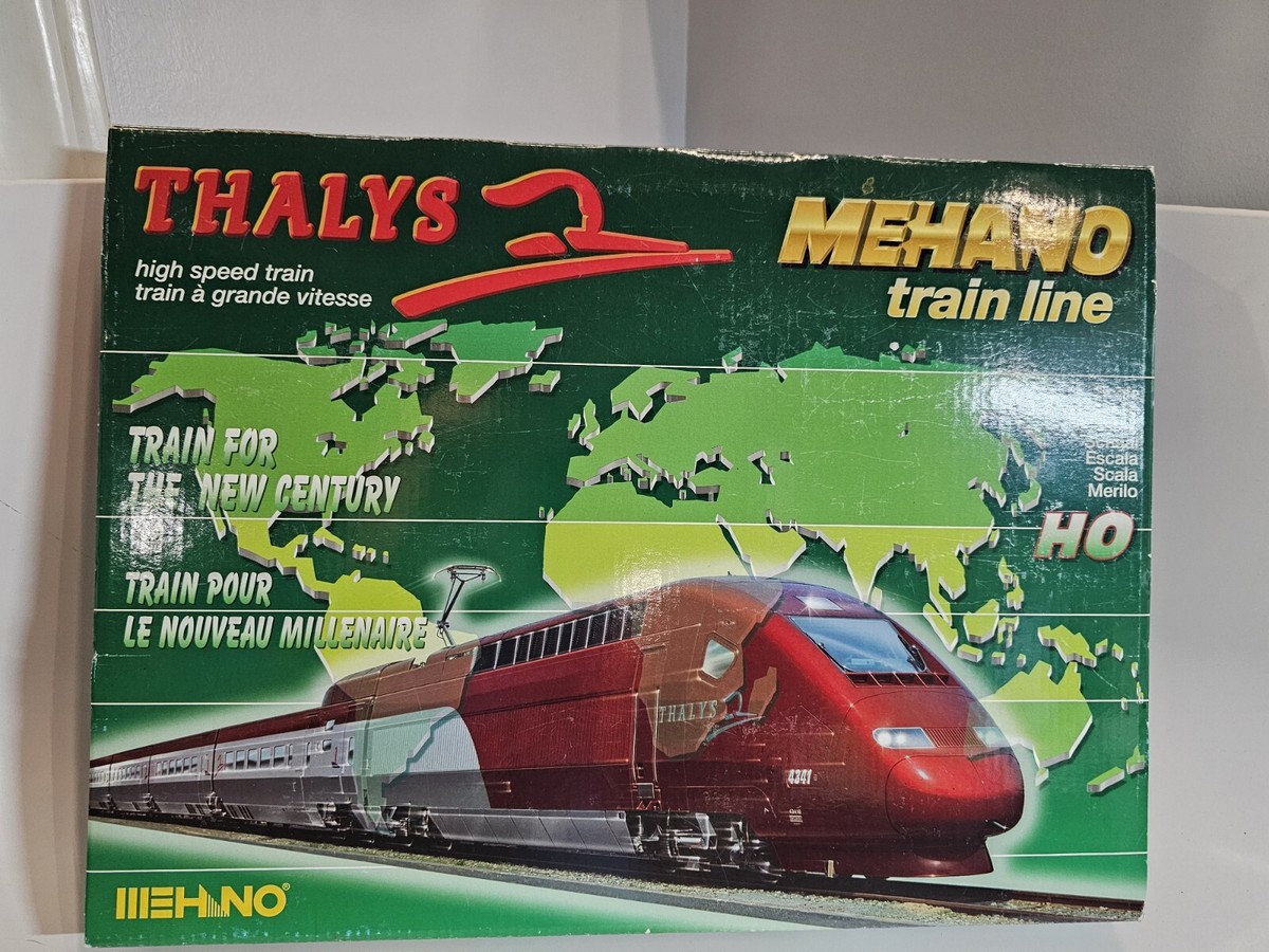 Coffret MEHANO HO - Train électrique TGV Thalys SNCF - Réf. T753 - Occasion