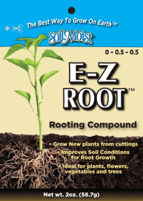 Soil Moist E-Z Root Building Rooting Compound 2oz Bag for Soil or Hydroponics