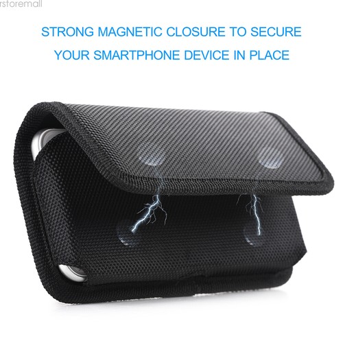 Horizontal Belt Clip Pouch Phone Case Holster For iPhone 12 Mini/13Mini/6/6S/7/8 - Picture 17 of 52