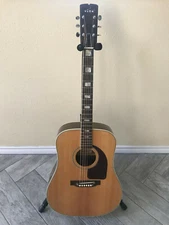 Rare Vintage 1970's Vito 705-F Acoustic Guitar Made In Japan For G. Leblanc Wi. 