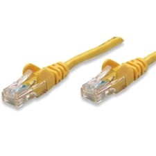 Intellinet Cavo di rete Patch CCA Cat. 5e Giallo UTP 20 mt
