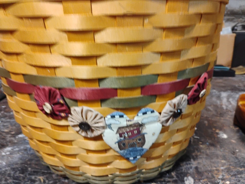 Cestas artesanales Royce, extra grandes, firmadas, Longaberger parecen 16" de ancho 12"  Foto 3 de 4