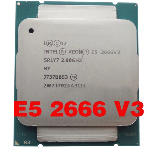 Intel Xeon E5-2666 V3 2.90GHz 25M 10-CORES 22NM LGA2011-3 - Picture 3 of 3