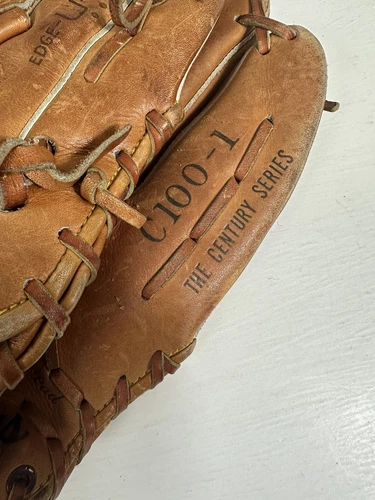 RAWLINGS C100-1 Century Series Fastback Baseball Tanned Glove Basket Web RHT 12" - Picture 2 of 8