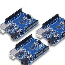 3PCS NEW Compatible with Arduino UNO R3 IDE, ATmega 328P CH340 R3 Board hX