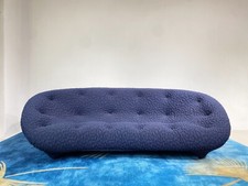 Ploum Medium Settee High Back 3 Seater Sofa Couch Round Bespoke Custom Made