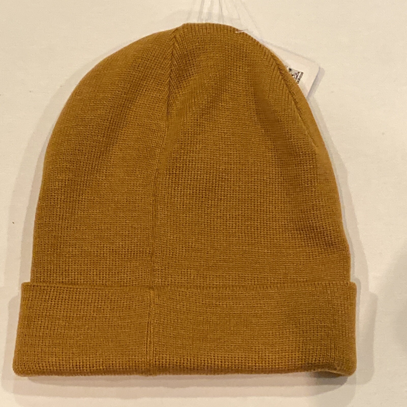 Adidas Trefoil Mens Knit Hat Groove Beanie Watchman Cap OSFM Wheat 3 Stripes thumbnail 4
