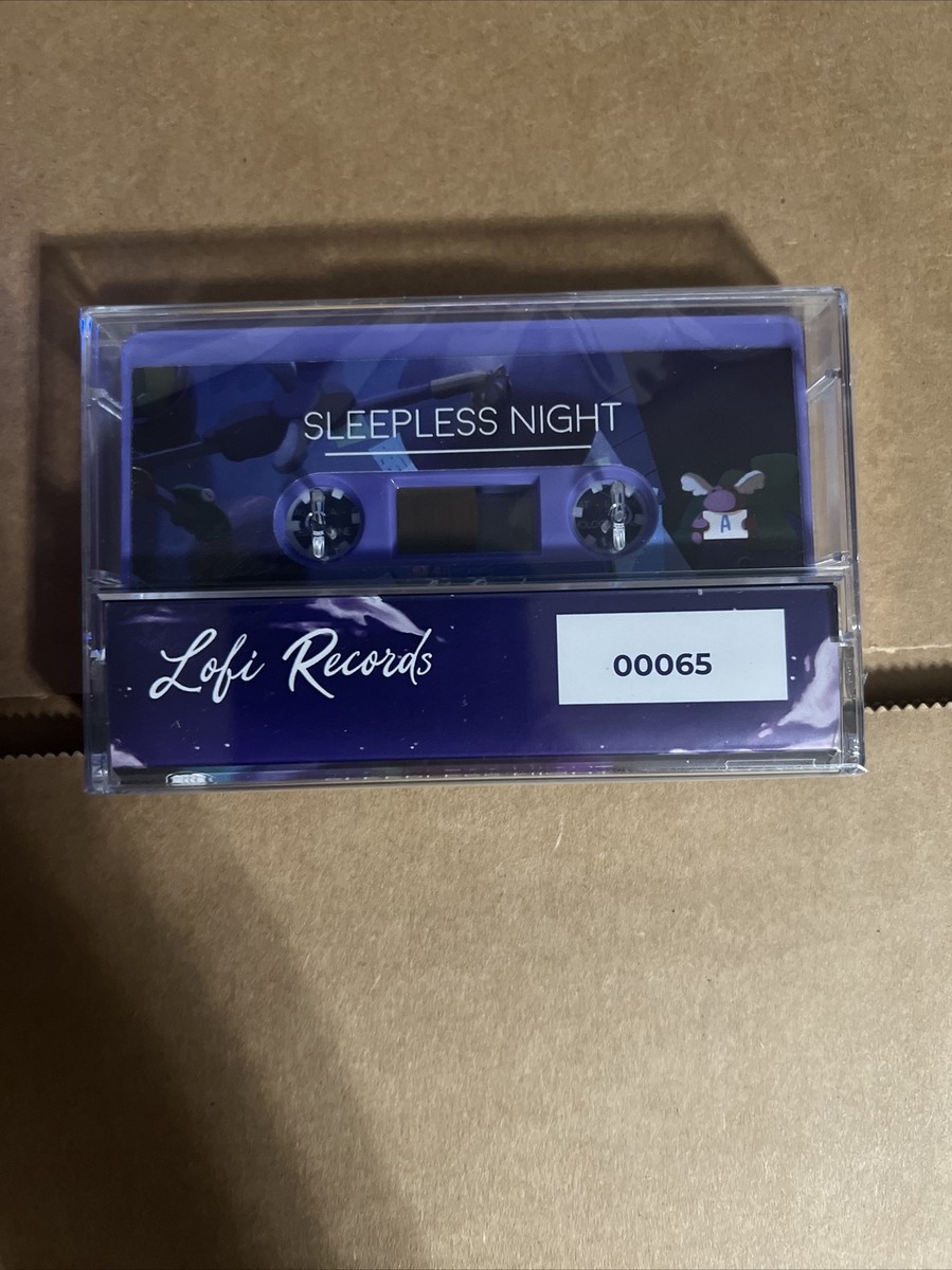 New LOFI GIRL Sleepless Night Cassette Tape LE 65/300 | eBay