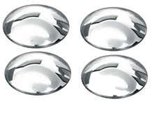 VW MAGGIOLINO BORCHIA RUOTA 4 pz  T1 68-03 T2 72-90 BABY MOON NO EMBLEMA BOMBATA