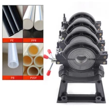 Manual Piping Pipe Fusion Welder 4 Clamps HDPE PP PE Butt Fusion Welding Machine