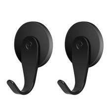 2 Pack Magnetic Wreath Metal Hanger Hooks for Steel Metal Doors Surfaces