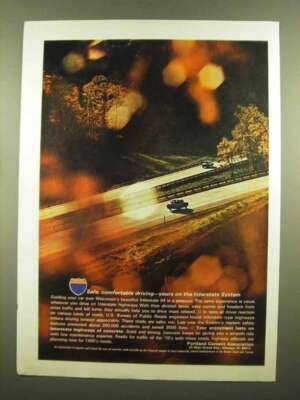 1965 Portland Cement Association Ad - Safe Interstate