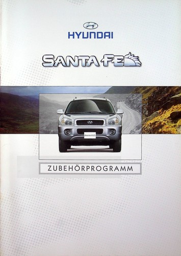 256612) Hyundai Santa Fe - Zubehör - Prospekt 200? | eBay