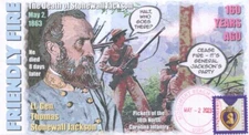 Coverscape Computer Designed 160th Stonewall Jackson “Friendly Fire” event cover