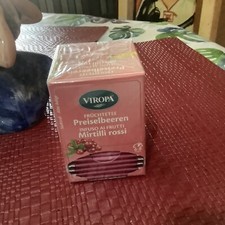 Infuso Al Frut cola Mirtilli Rossi Italian Tea-T  Ar ndano Italiano