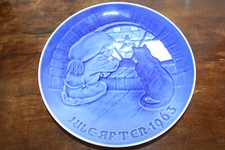 B&G WEIHNACHTSTELLER 1963 BING&GR&Ouml;NDAHL JULE AFTEN #10930