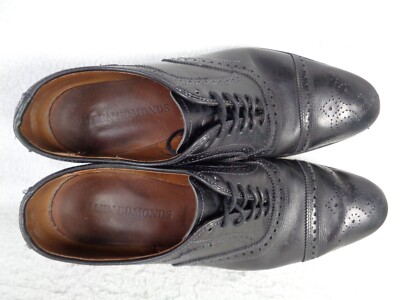 靴 Allen Edmonds 6115 Strand Medallion cap Allen Edmonds Strand Medallion Cap Dress Shoes Mens US 10.5 D 6115