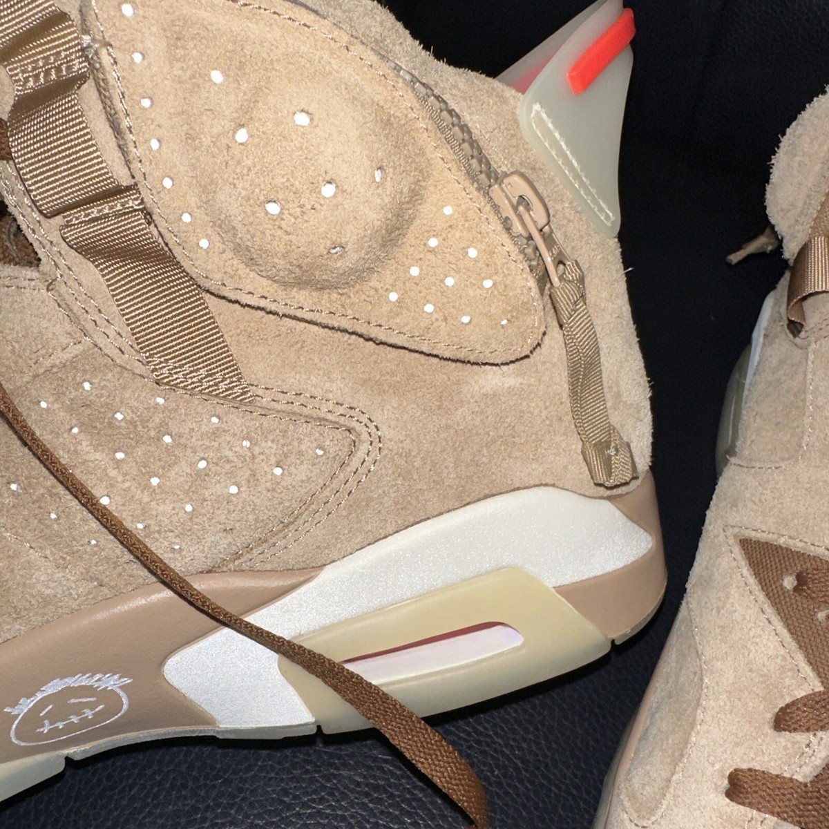 Jordan 6 Retro x Travis Scott Mid British Khaki! 13! 3 Set Jordan 6 Retro x Travis Scott Mid British Khaki! 13! 3 Set