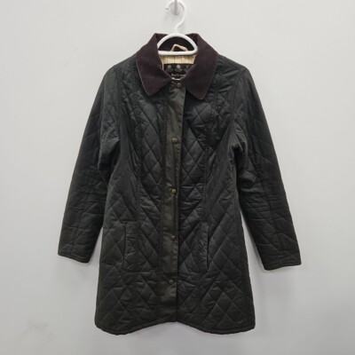 Barbour Belsay Equestrian Wax Waterproof Country Quilt Jacket