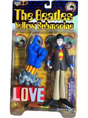 BEATLES Yellow Submarine COMPLETE SET OF 8 ACTION FIGURES 1999