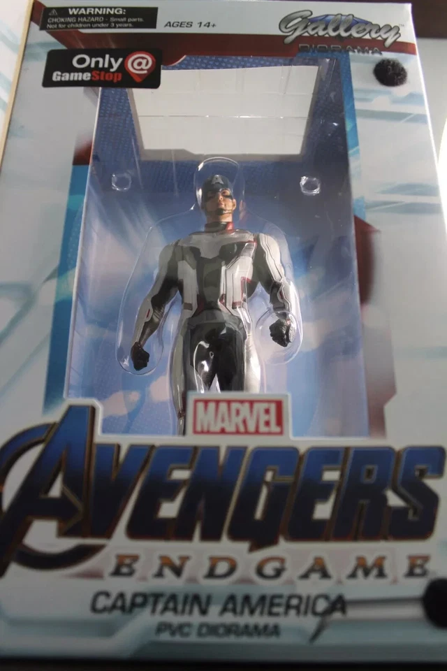 Marvel Gallery Avengers Endgame Capitán América Diamond Select PVC Diorama Foto 2 de 4