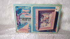 VINTAGE MOPPETS 3-D SATURDAY BAKING KIT W/FRAME 016-165 AMERICAN ARTS & CRAFTS