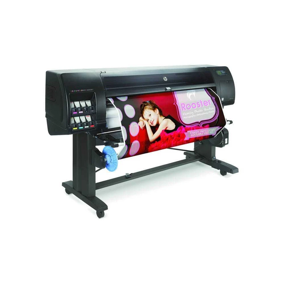 HP Designjet Z6810 PS 2QU12A 42 Zoll Produktionsplotter A0  bis 107cm, LAN (mk) - Bild 2 von 3