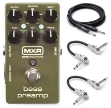 New MXR M81 Bass PreAmp Bass Guitar Effects Pedal Pre Amp